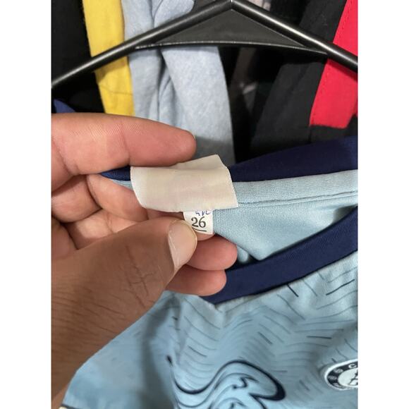 Size Youth L(12-14)- Chelsea FC 2019/20 Away Jersey Christian Pulisic #10 - Picture 4 of 6
